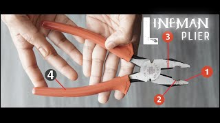 Lineman Pliers  Combination Pliers  How To Use  Basic DIY Tools [upl. by Gilroy]