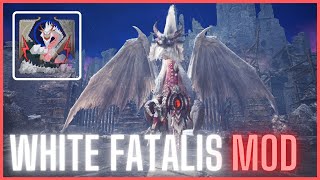 MHWIceborne White Fatalis Mod Showcase amp Full Fight INSTALLATIONDOWNLOAD TUTORIAL INCLUDED [upl. by Zipnick738]