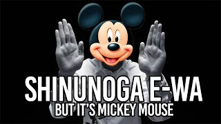 Mickey Mouse Sings Shinunoga Ewa by Fujii Kaze Full Song Cover [upl. by Eno]