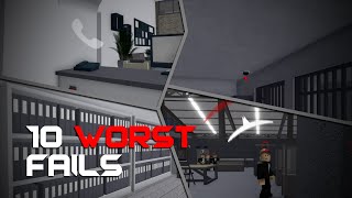 10 Worst Fails in Entry Point Roblox [upl. by Nollie]