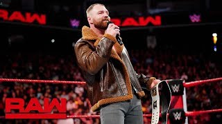 Dean Ambrose tries to provoke Seth Rollins Raw Dec 17 2018 [upl. by Rowney]