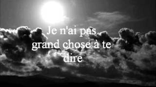 Indochine  Jai demandé à la lune lyrics [upl. by Ledoux388]