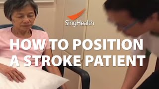 How To Position A Stroke Patient [upl. by Daiz]