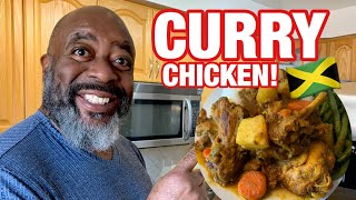 How to make Jamaican Style Curry Chicken [upl. by Adnohrahs]