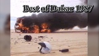 Best of Rally Dakar Rallye 1987 Crash Maximum Attack [upl. by Julide]