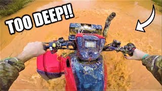 INSANE Four Wheeler MUDDING [upl. by Nauwaj]