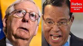 JUST IN McConnell rips Nation of Islam Farrakhan after Good Friday Capitol attack [upl. by Adlin582]