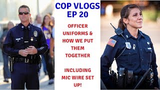 POLICE OFFICER UNIFORMS  COMMON TYPES amp HOW THEY GO TOGETHER [upl. by Boarer999]