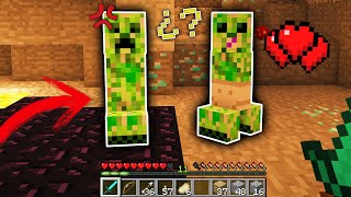 👉 ENCONTRAMOS a LA MAMA del CREEPER BEBE en MINECRAFT 114 [upl. by Aikenat749]