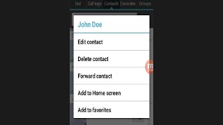 Android TracFone  How to Edit or Delete Phone Contacts [upl. by Lorenza690]