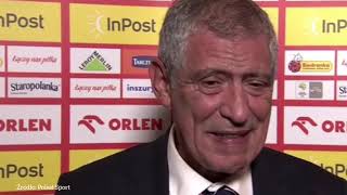 Fernando Santos wywiad po meczu Polska  Wyspy Owcze [upl. by Atival]