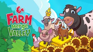 Farm Merge Valley Gameplay [upl. by Atiuqram541]