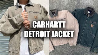 Carhartt Detroit Jacket Review How To Style amp Sizing [upl. by Psyche]