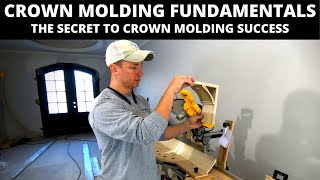 Crown Molding Fundamentals The Simple Key to Crown Molding Success [upl. by Messing]