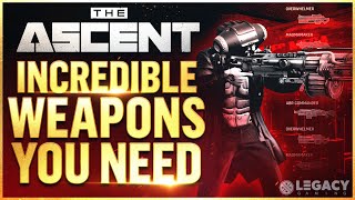 The BEST Unique Weapons You Need To Get  The Ascent [upl. by Anileh766]