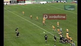 quotThe Greatest Game of Rugby Ever Playedquot  Wallabies Vs All Blacks Sydney 2000 [upl. by Landers]