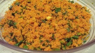 Bulgur SalatVeganTürkische RezepteKisir [upl. by Lissi]