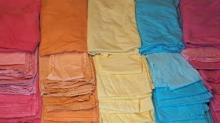 Cotton Fabric Dyeing 101 [upl. by Onaimad]