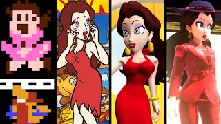 Super Mario Evolution of PAULINE 19812017 Odyssey to Arcade [upl. by Bonneau]