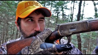 Deer Hunting 114 Year Old Winchester Model 1892 2520  Royer [upl. by Novihc678]