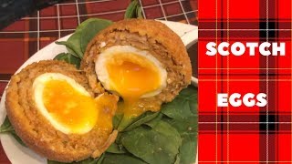 Easy Scotch Egg recipe  Scottish Recipe [upl. by Yartnod]