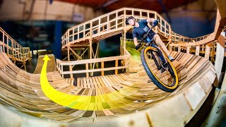 The Worlds Longest Indoor Mountain Bike Trail [upl. by Notak]