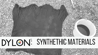 Dylon Dyeing Synthetic Fabrics What Happens [upl. by Isabea]