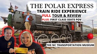 The Polar Express Train Ride FULL Tour Experience and Review Spencer NC  2022 [upl. by Phelia]