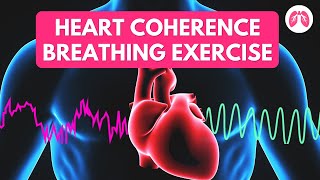 Heart Coherence Breathing Exercise  HRV Resonant Cardiac Breathwork  TAKE A DEEP BREATH [upl. by Harri]