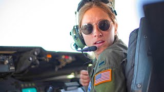 AllFemale Flight Crew C17 Globemaster and KC10 Extender Aircraft • T1 Jayhawk Flying Training [upl. by Tibbs]