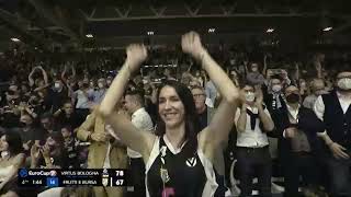 La Virtus Bologna vince lEurocup [upl. by Ideih]