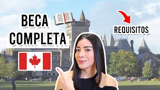 BECA para ESTUDIAR en Toronto CANADÁ 2022 Te explico todo [upl. by Norab409]