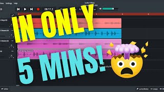 MAKING A TRAP BEAT IN BANDLAB [upl. by Hildegarde284]