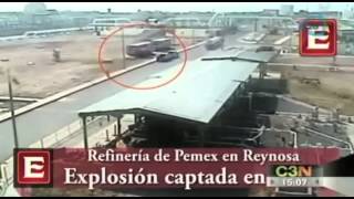 Difunden video de la explosión de Pemex Reynosa [upl. by Utham]