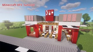 How to build KFC in MInecraft [upl. by Eetnom]