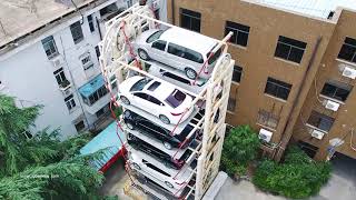 Vertical rotary car parking system [upl. by Drofyar841]