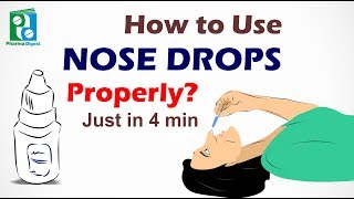 How to Use Nose Drops Properly [upl. by Doris]