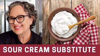 Homemade Sour Cream Substitute in Minutes  The Frugal Chef [upl. by Hamilah557]