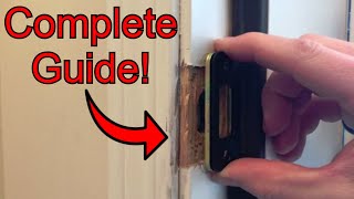 Mortise Cut Modification amp Strike Plate Installation [upl. by Iral897]