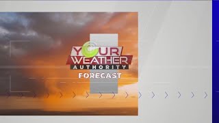 Friday evening weathercast [upl. by Latreese]