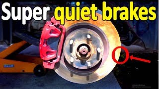 How to STOP BRAKE SQUEAKING in your car No Squeaks Guaranteed [upl. by Noskcaj374]