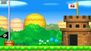 Guia New Super Mario Bros 100 Mundo 1 COMPLETO [upl. by Atteve20]