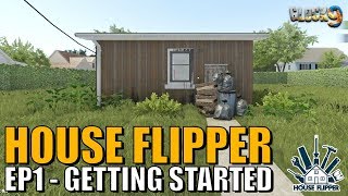 House Flipper Game  EP1  Getting Started [upl. by Moulden]