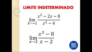 Límites indeterminados [upl. by Celisse]