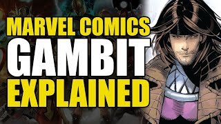 Marvel Comics Gambit Explained  Comics Explained [upl. by Ephrem548]