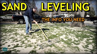 SAND LEVELING Your Lawn  What You NEED To Know [upl. by Blynn]