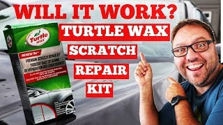 Turtle Wax Scratch Repair Kit Review  Does it Work [upl. by Ahsiram]