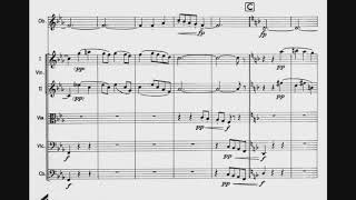 Ralph Vaughan Williams  Oboe Concerto1944with full score [upl. by Akemak]