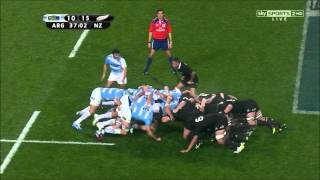 Pumas scrum dominates New Zealand [upl. by Reivad185]