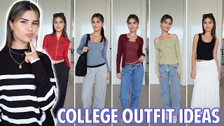 CollegeSchool Outfit Ideas 📚 [upl. by Will]